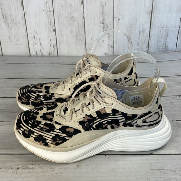 APL (Athletic Propulsion Lab) Leopard Print Streamline Sneaker - Picture 3 of 14